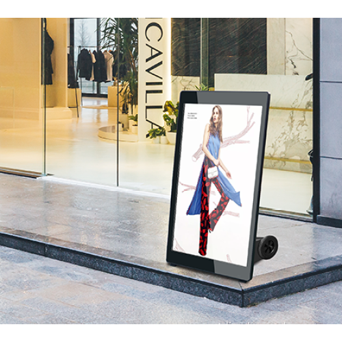 10hs Battery Powered Indoor 43inch Digital LCD Signage